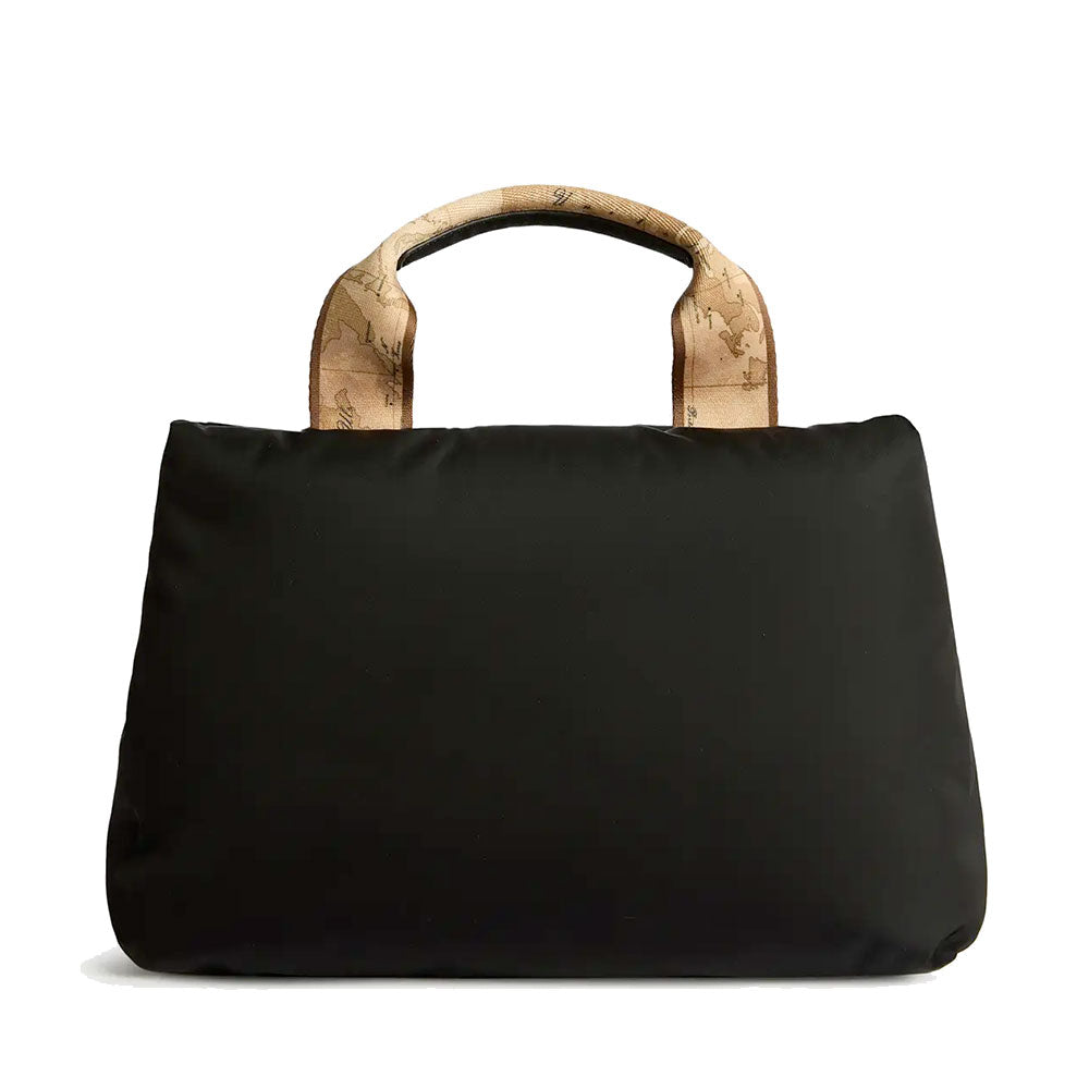 Borsa Donna a Mano 1A Classe Alviero Martini linea Puffy Nylon Nera LD22