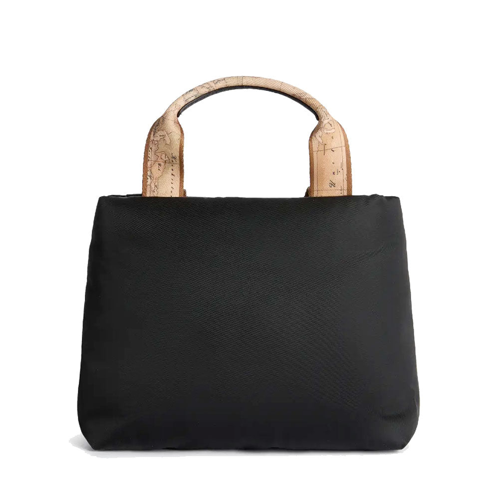Borsa Donna a Mano Piccola 1A Classe Alviero Martini linea Puffy Nylon Nera LD23