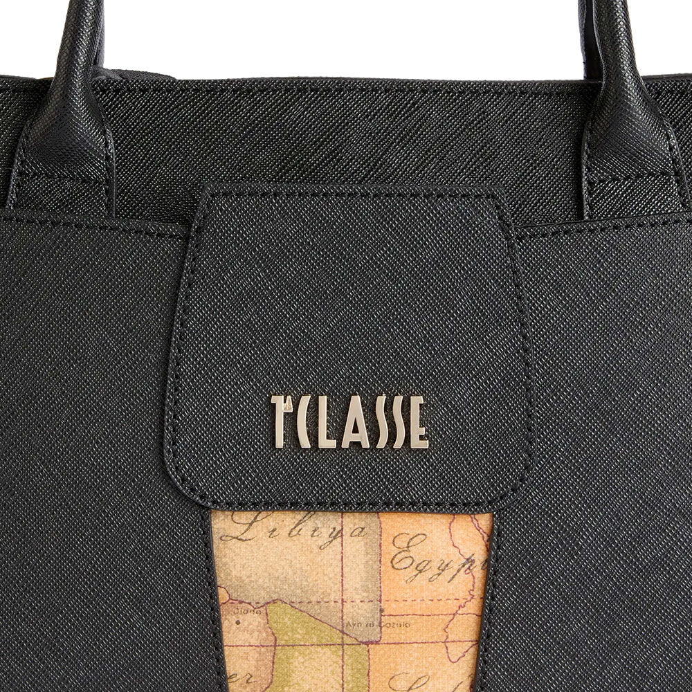 Borsa Donna Piccola a Mano 1A Classe Alviero Martini linea Windy City Nero LD26