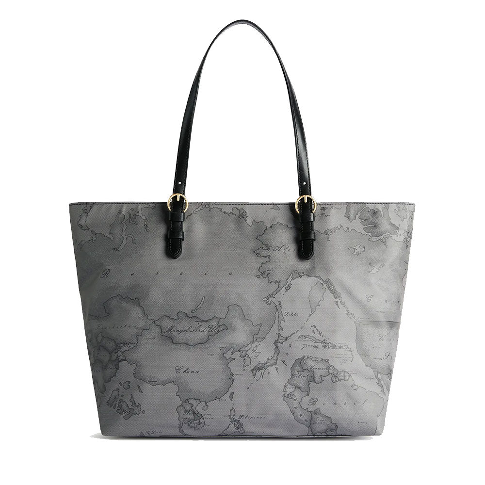 Shopping Bag Donna 1A Classe Alviero Martini linea Highland Soft Geo Dark Grigio Scuro LD34