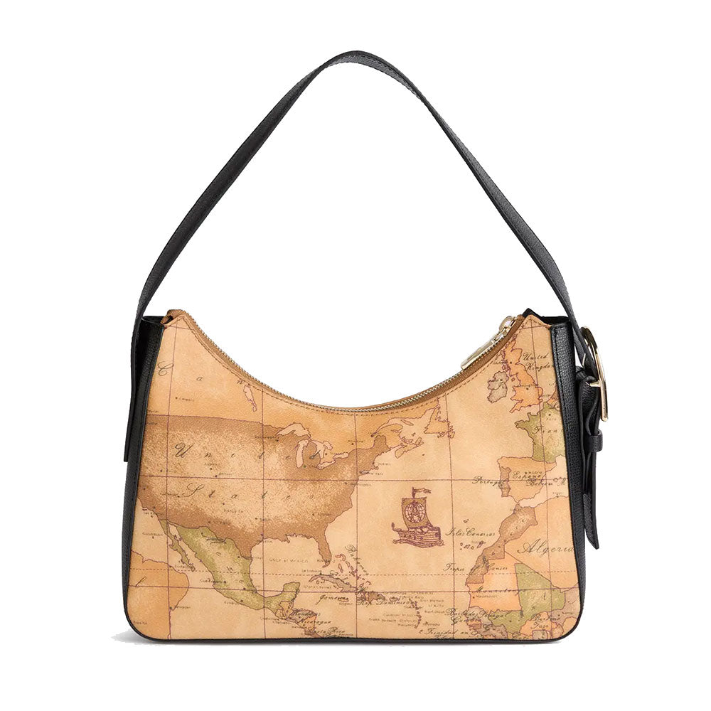 Sottospalla Hobo 1A Classe Alviero Martini linea Valley Geo colore Geo Classic e Nero LD65
