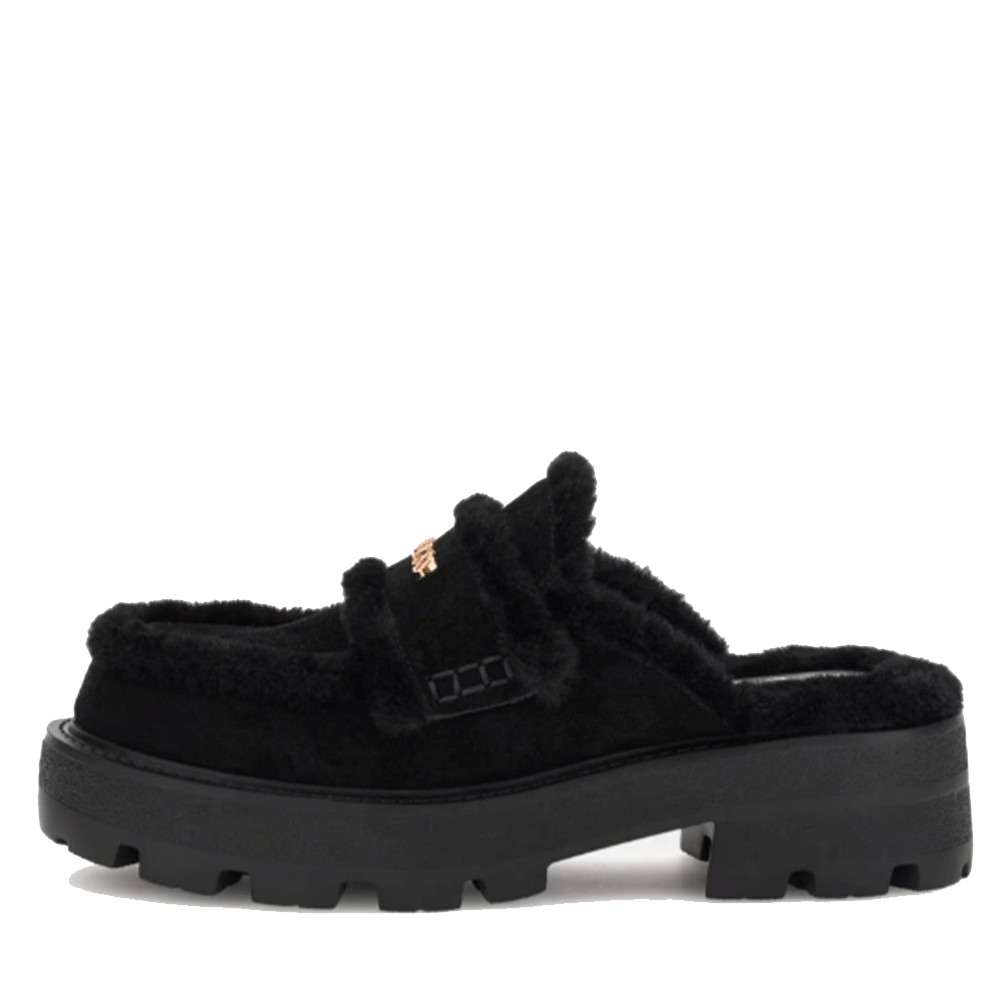 Sabot Imbottiti GUESS con Tacco Linea Yaneta colore Nero