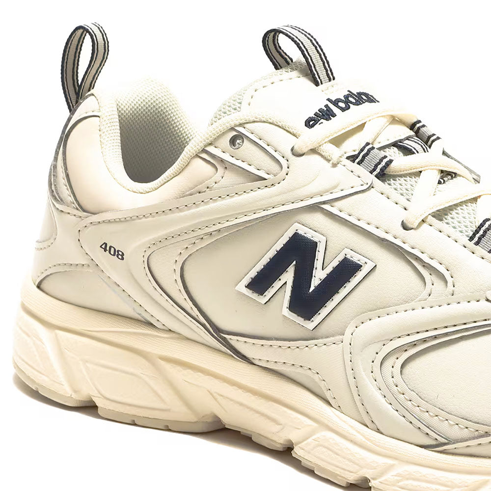 Sneakers Running NEW BALANCE 408 in Tessuto Sintetico e Mesh Cream e Black