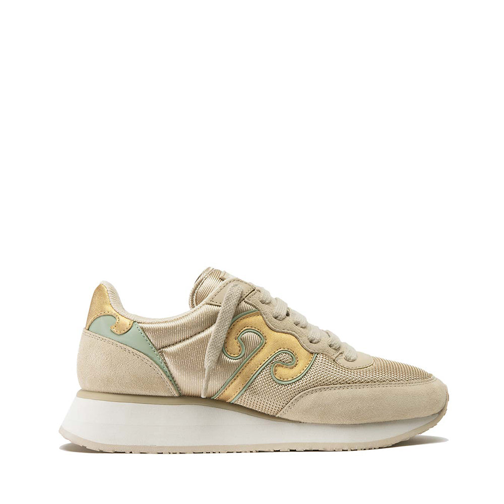 WUSHU RUYI Master Sport MS409 Sneakers
Damenschuhe in der Farbe Desert Thyme und Bronze