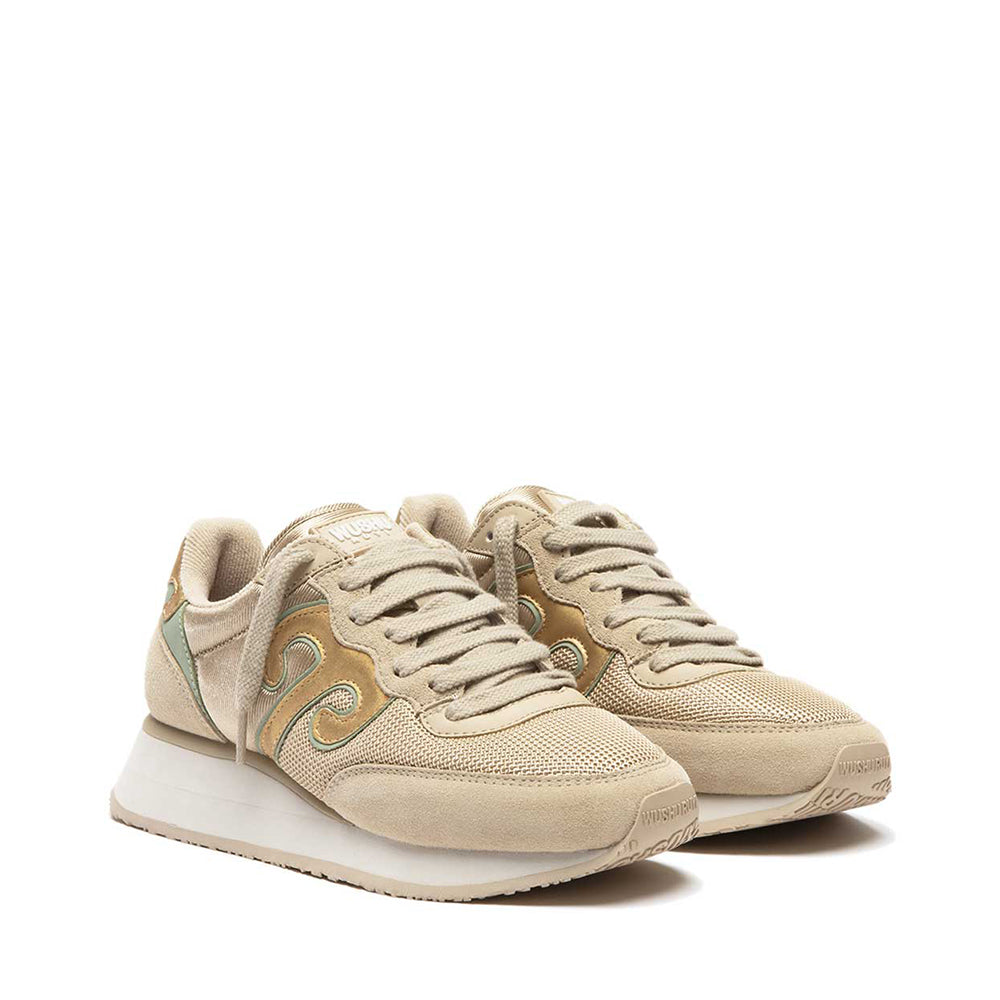 WUSHU RUYI Master Sport MS409 Sneakers
Damenschuhe in der Farbe Desert Thyme und Bronze