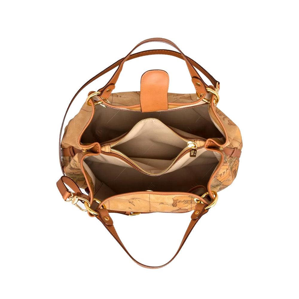 Borsa Donna a Mano con Tracolla 1A Classe Alviero Martini linea Geo Classic N148