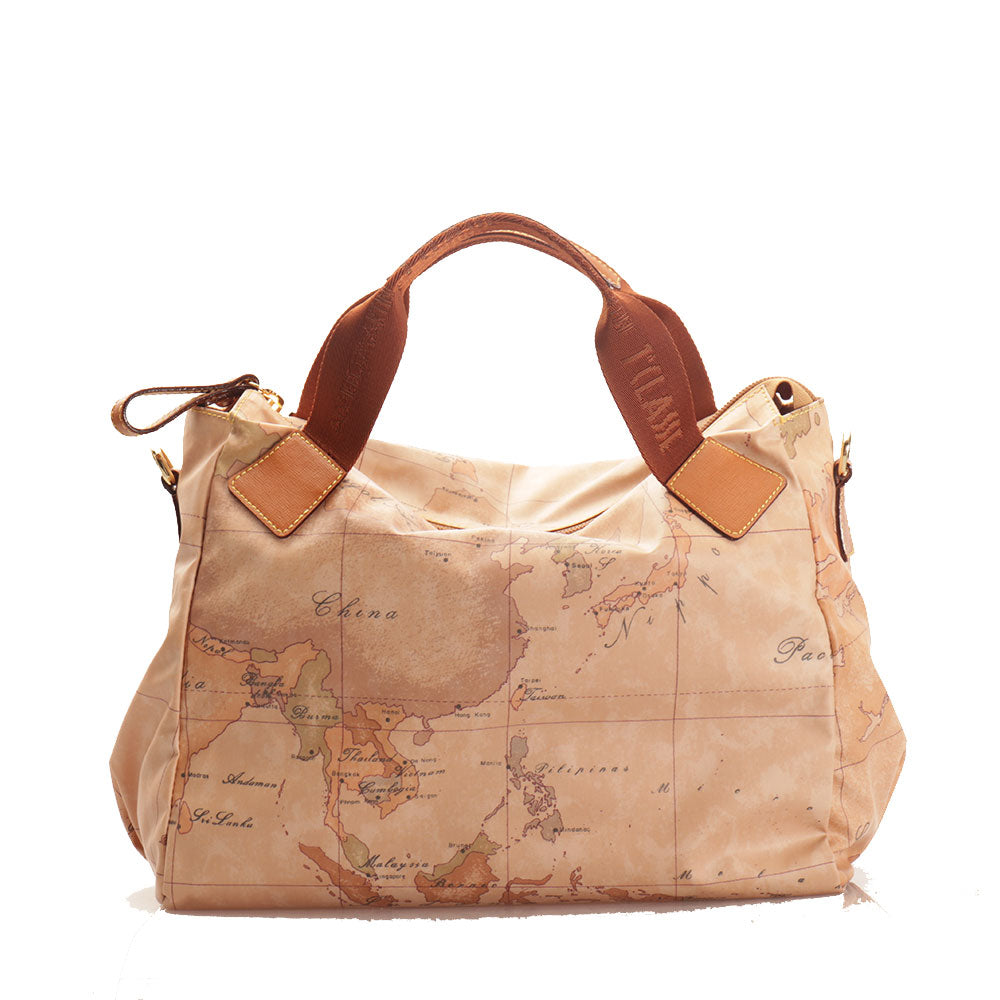 Borsa Donna a Mano con Tracolla 1A Classe Alviero Martini linea Geo Soft colore Geo Classic N735