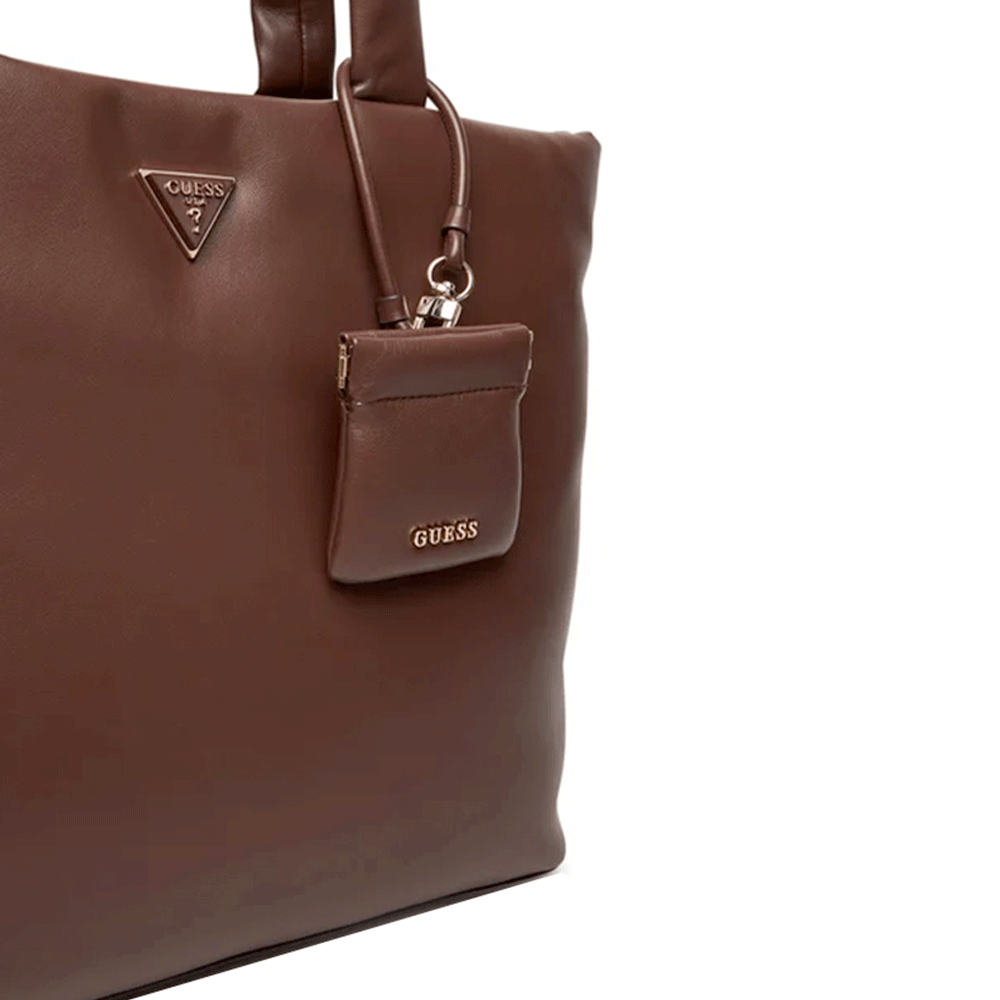 Borsa Donna Shopper a Spalla GUESS Linea Sunetra colore Espresso