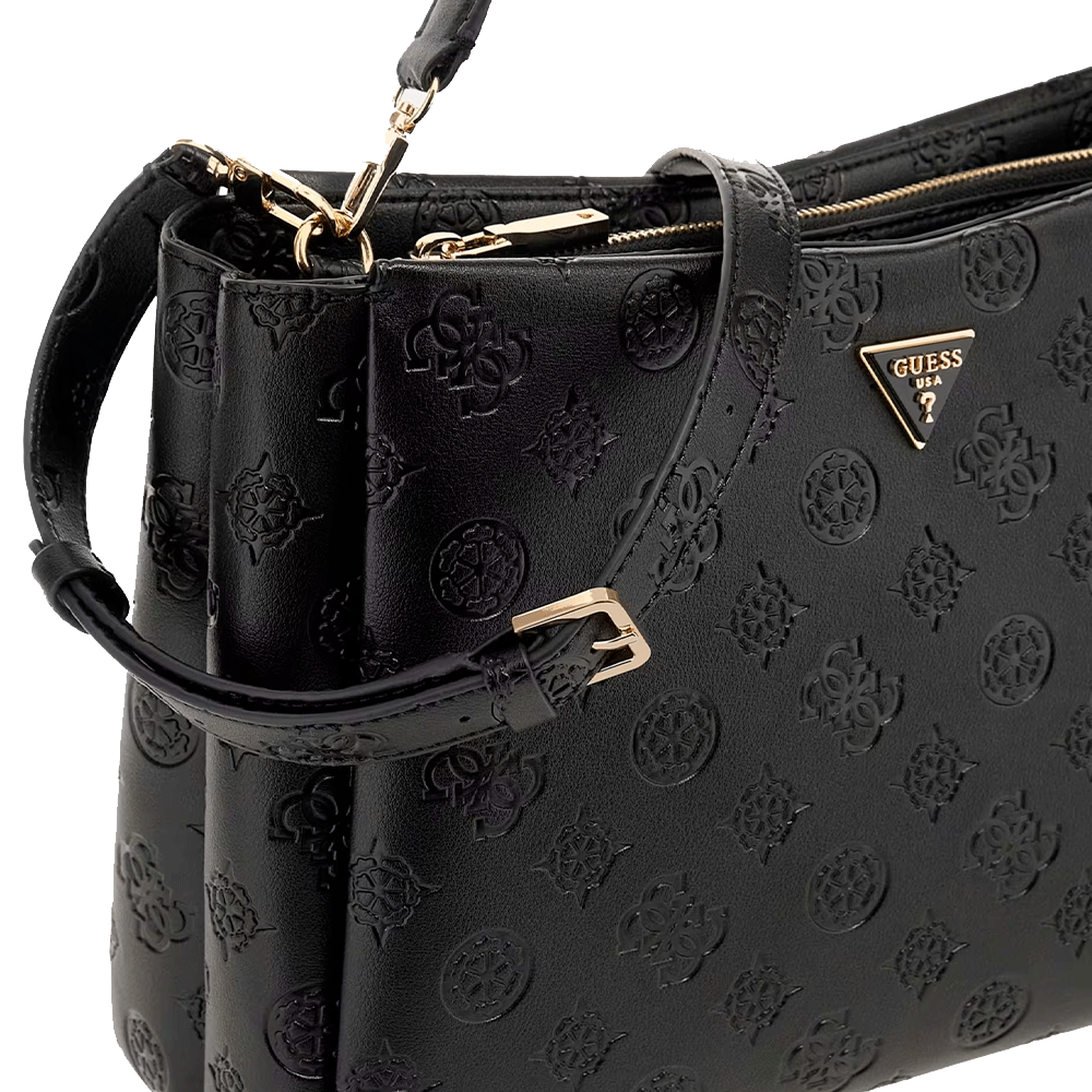 Borsa Donna a Mano GUESS Linea Tisha colore Nero