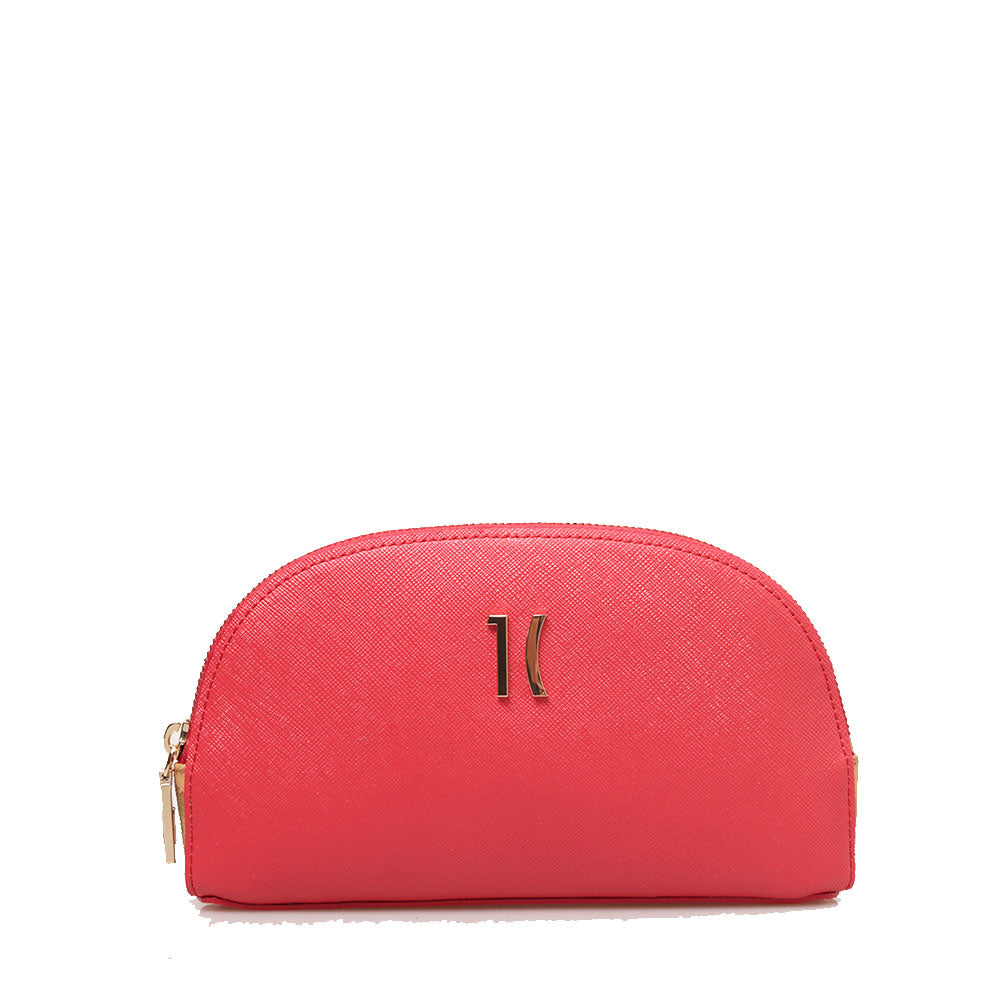 Kosmetiktasche 1A Klasse Alviero Martini Flying City Linie Perlrot PN94