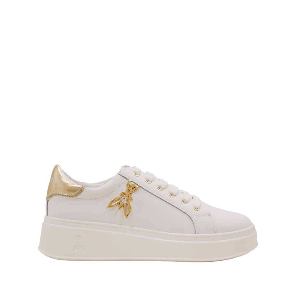 PATRIZIA PEPE FLYCLASSIC LINIE
Mädchen Sneakers aus weißem Leder
