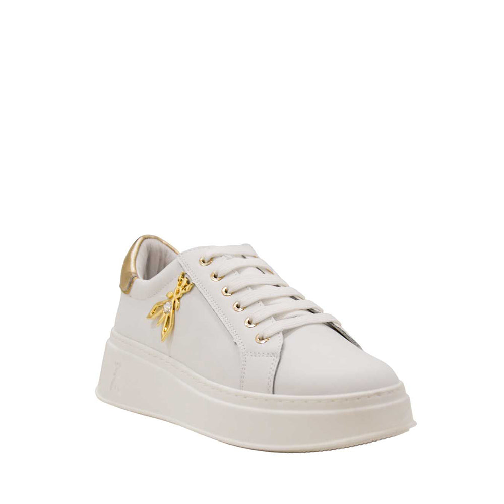 PATRIZIA PEPE FLYCLASSIC LINIE
Mädchen Sneakers aus weißem Leder