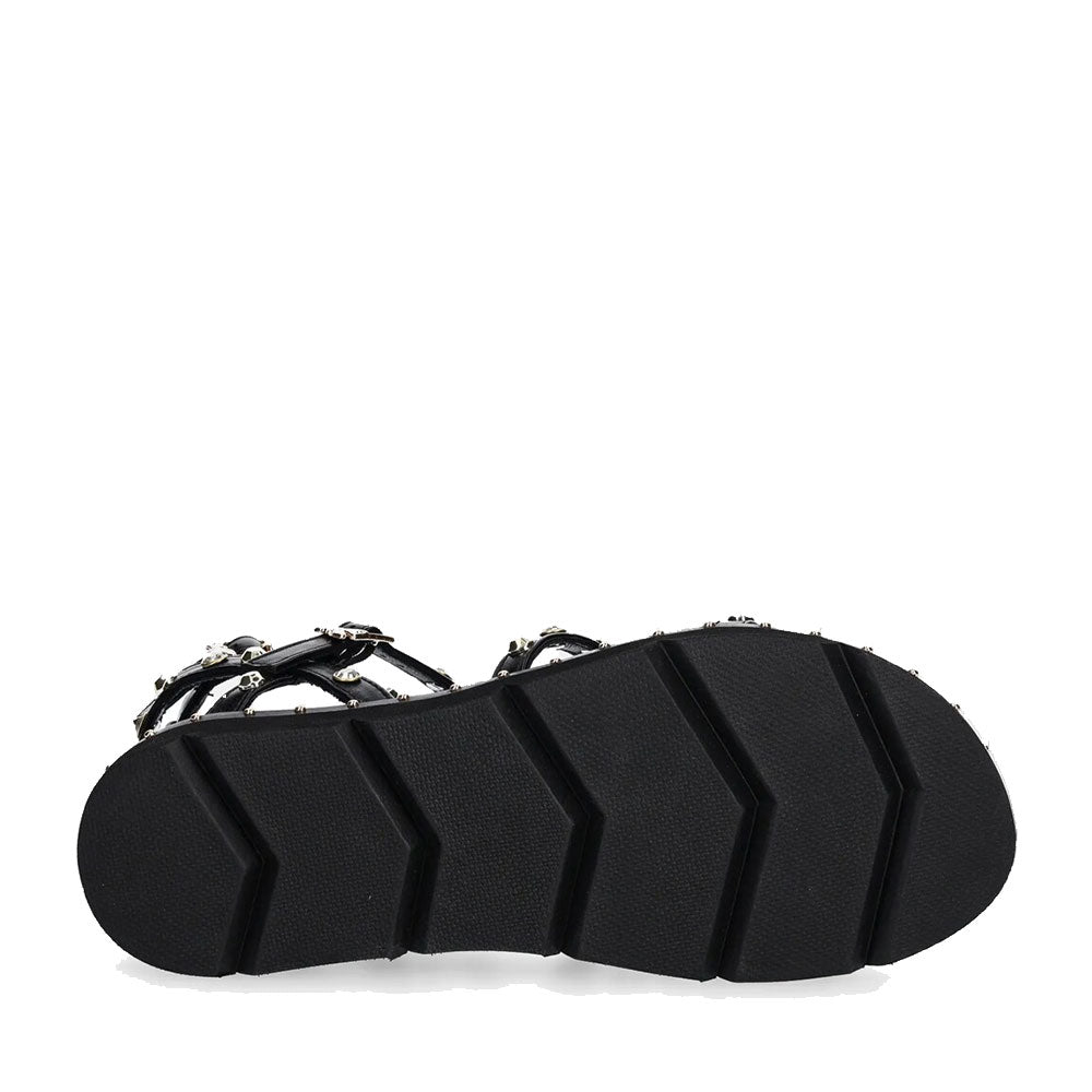Sandali PATRIZIA PEPE Girl linea Flymicro Sandal in Eco Nappa Nera