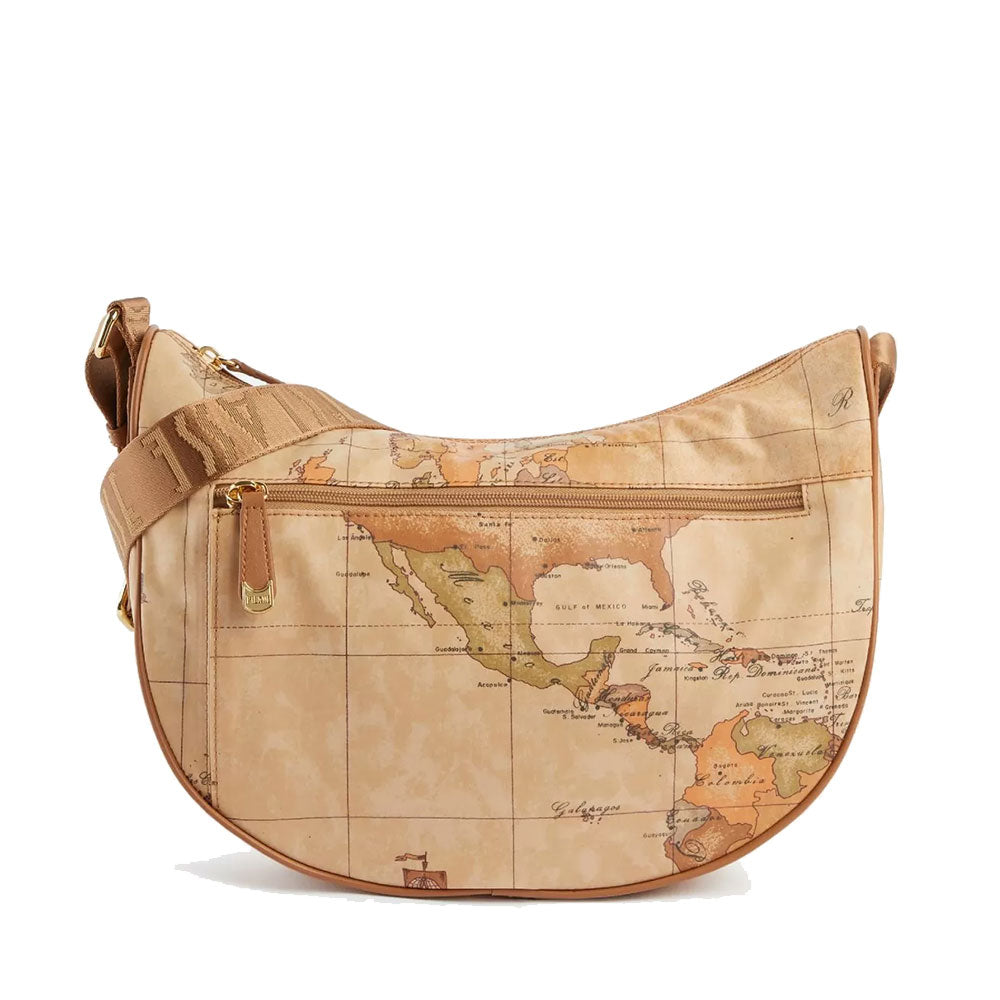 Borsa Donna Mezzaluna Media con Tasca 1A Classe Alviero Martini linea Geo Soft colore Geo Classic S009