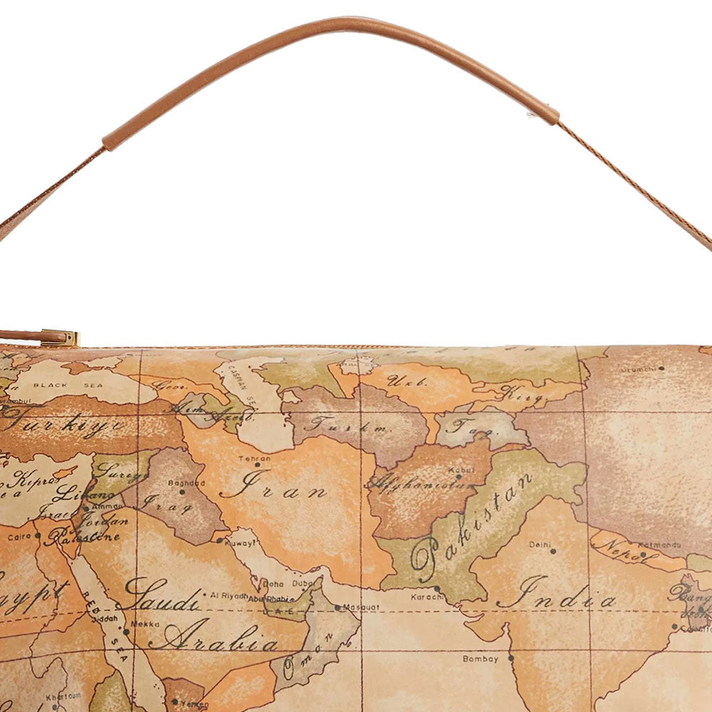 Hobo-Tasche für Damen mit Schultergurt 1A Classe Alviero Martini Geo Soft Line Farbe Geo Classic S014