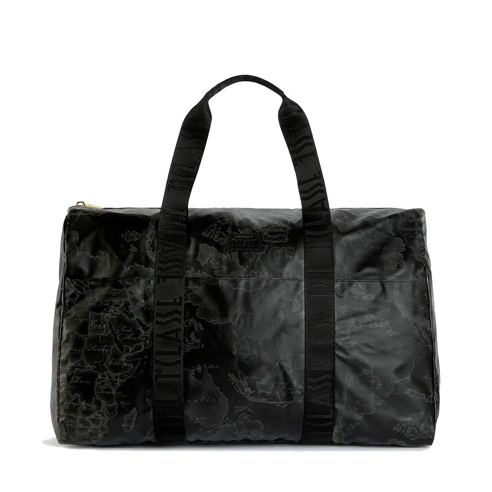 Borsone da Viaggio Pieghevole con Beauty 1A Classe Alviero Martini linea Geo Soft colore Geo Black S022