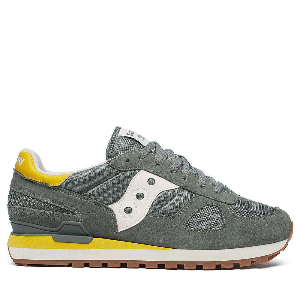 Scarpe Uomo Saucony Sneakers Shadow Original Agave Yellow Cuoieriashop