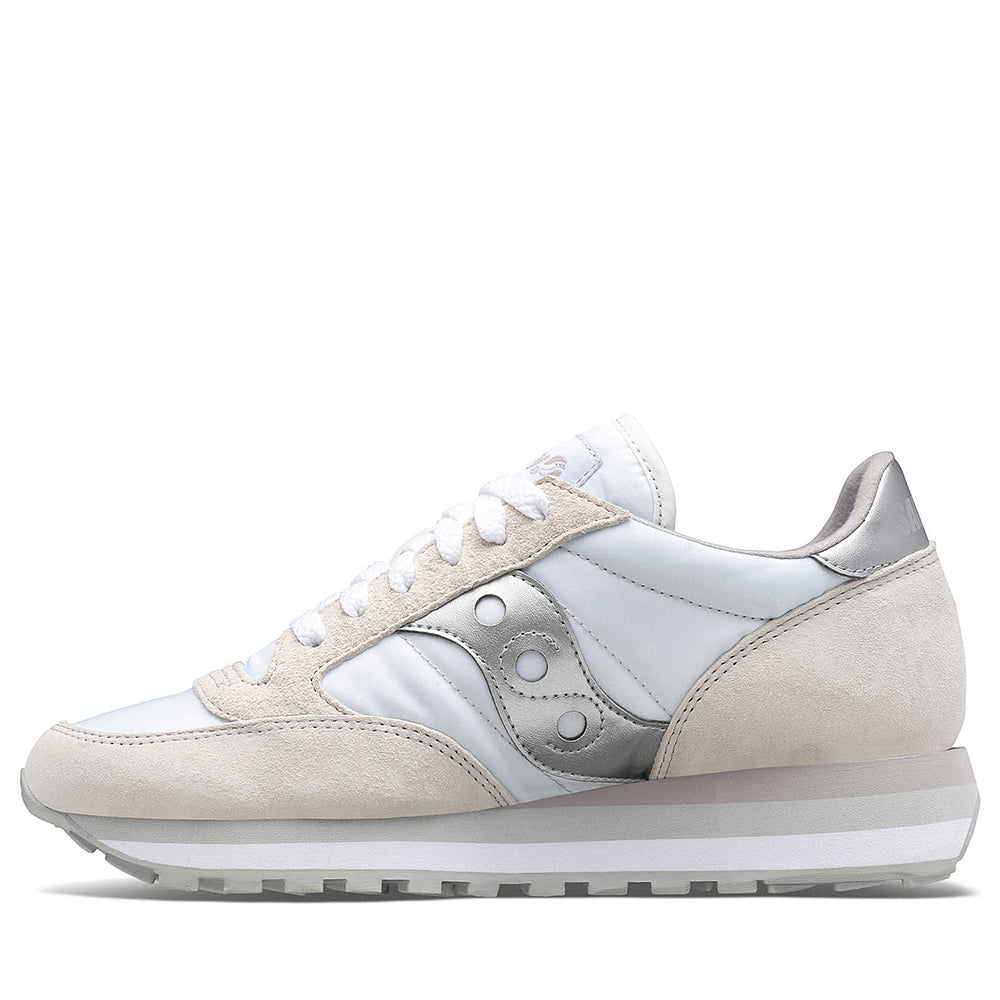 Scarpe Donna Saucony Sneakers Jazz Triple White - Silver