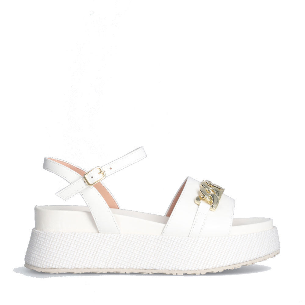 Sandali Platform Sandali Bianchi Gomma Sandali Plateau Gomma