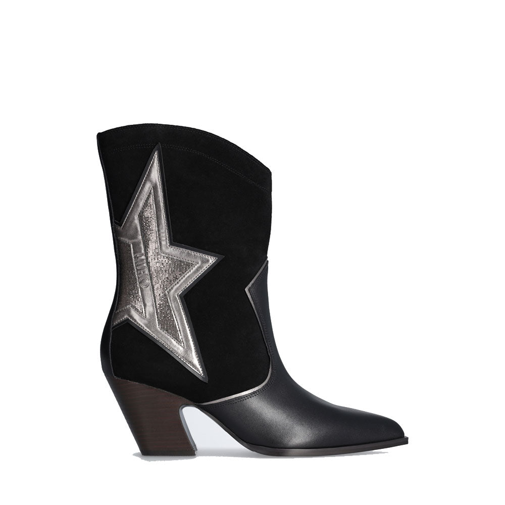 LIU JO Belinda 07
Texan-Stiefel aus Leder und Wildleder mit Stern