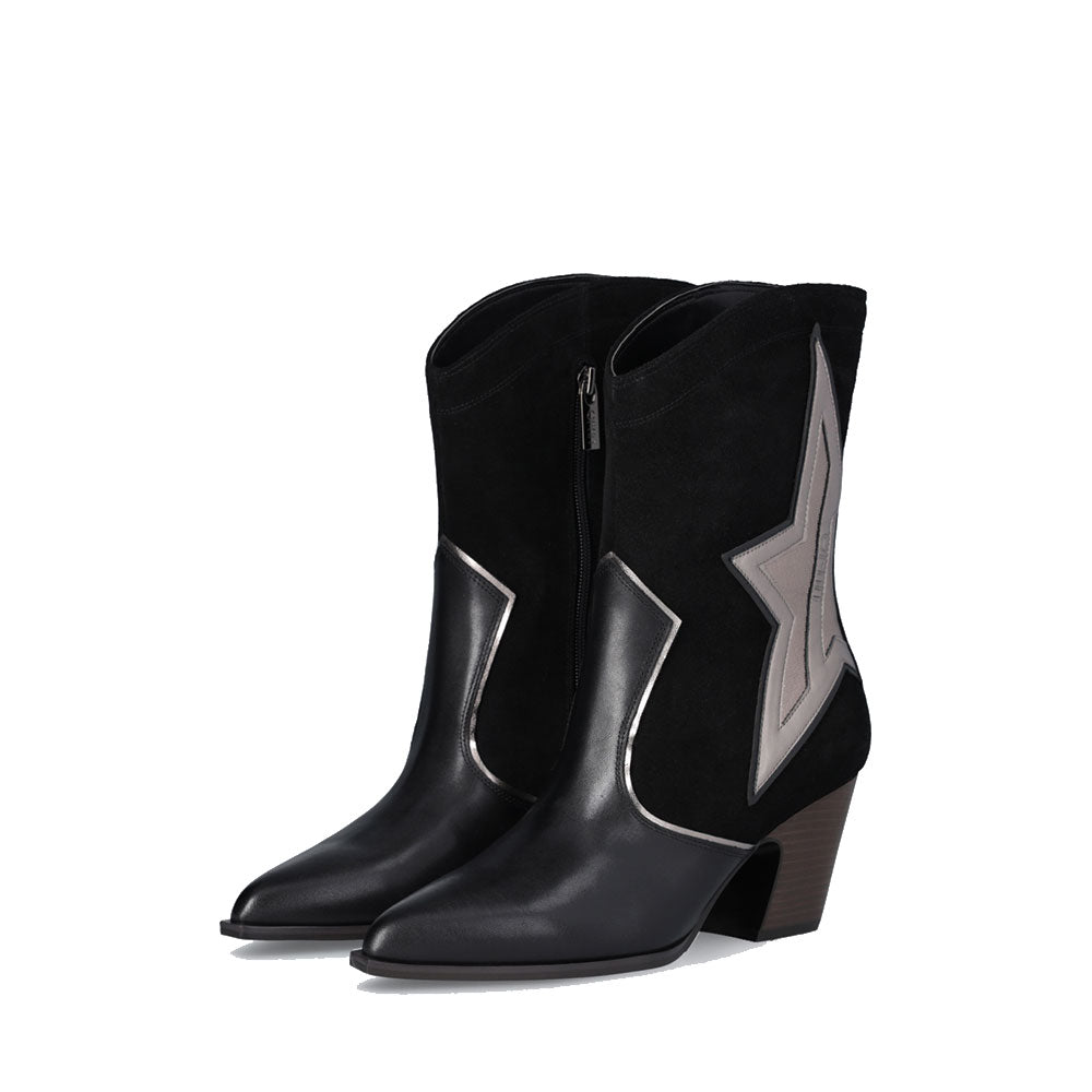LIU JO Belinda 07
Texan-Stiefel aus Leder und Wildleder mit Stern