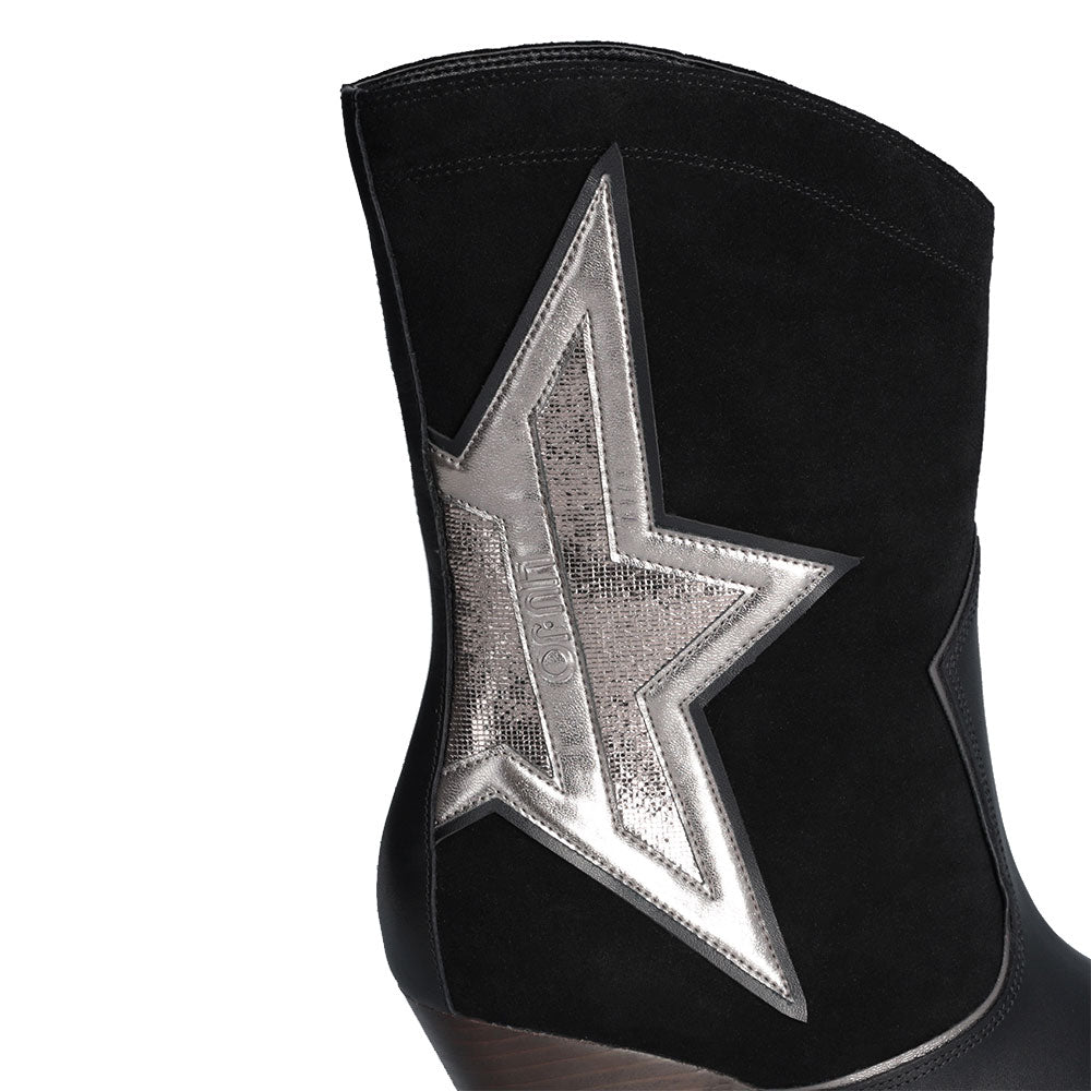 LIU JO Belinda 07
Texan-Stiefel aus Leder und Wildleder mit Stern