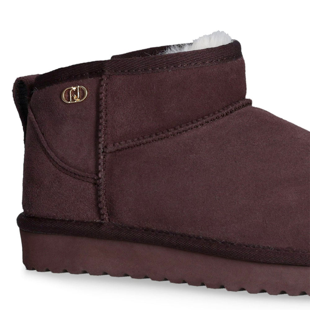 Stivaletti Mini Donna Imbottiti LIU JO Jil 01 in Suede color Amarone