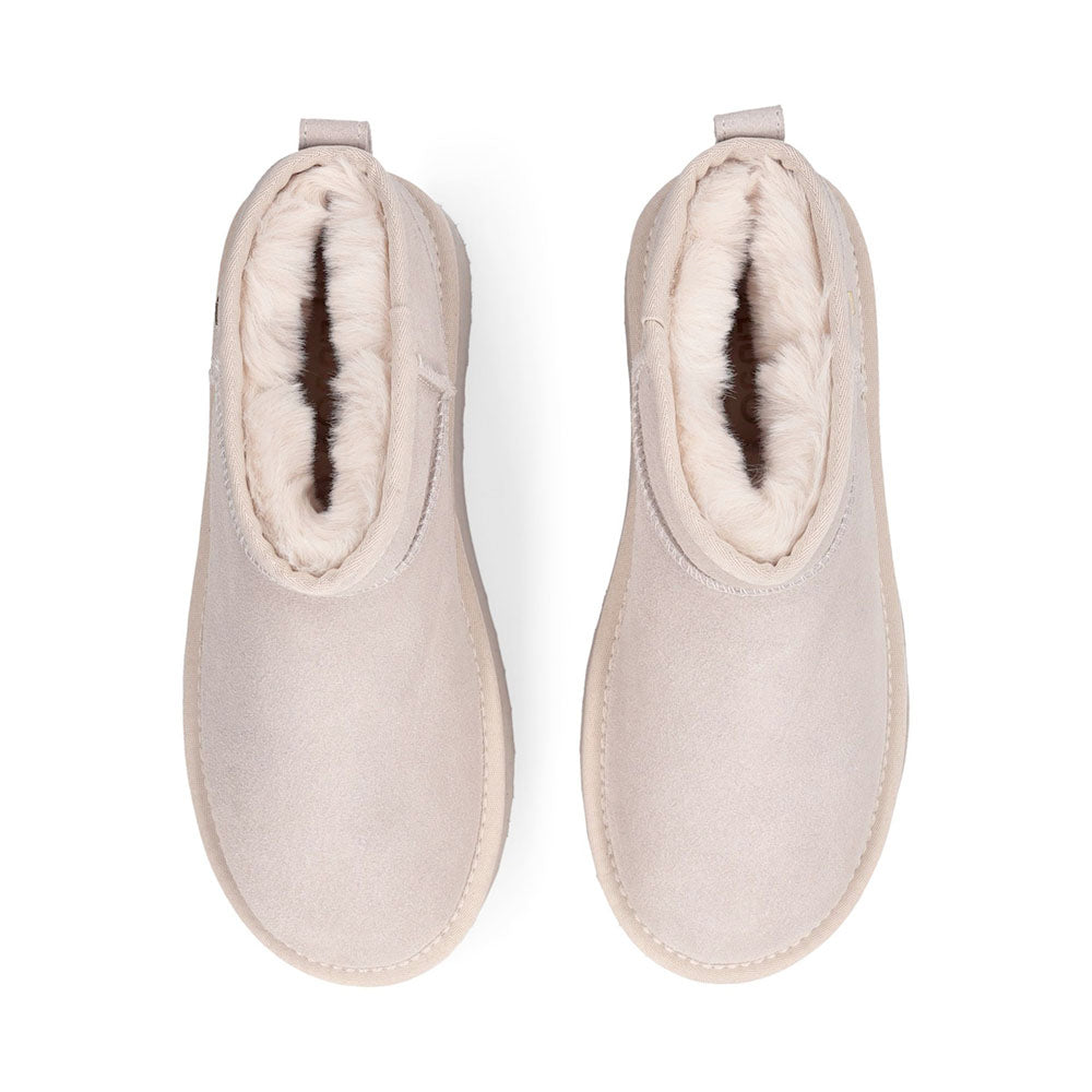 Stivaletti Donna Platform LIU JO Jane 01 Imbottiti in Suede color Sabbia