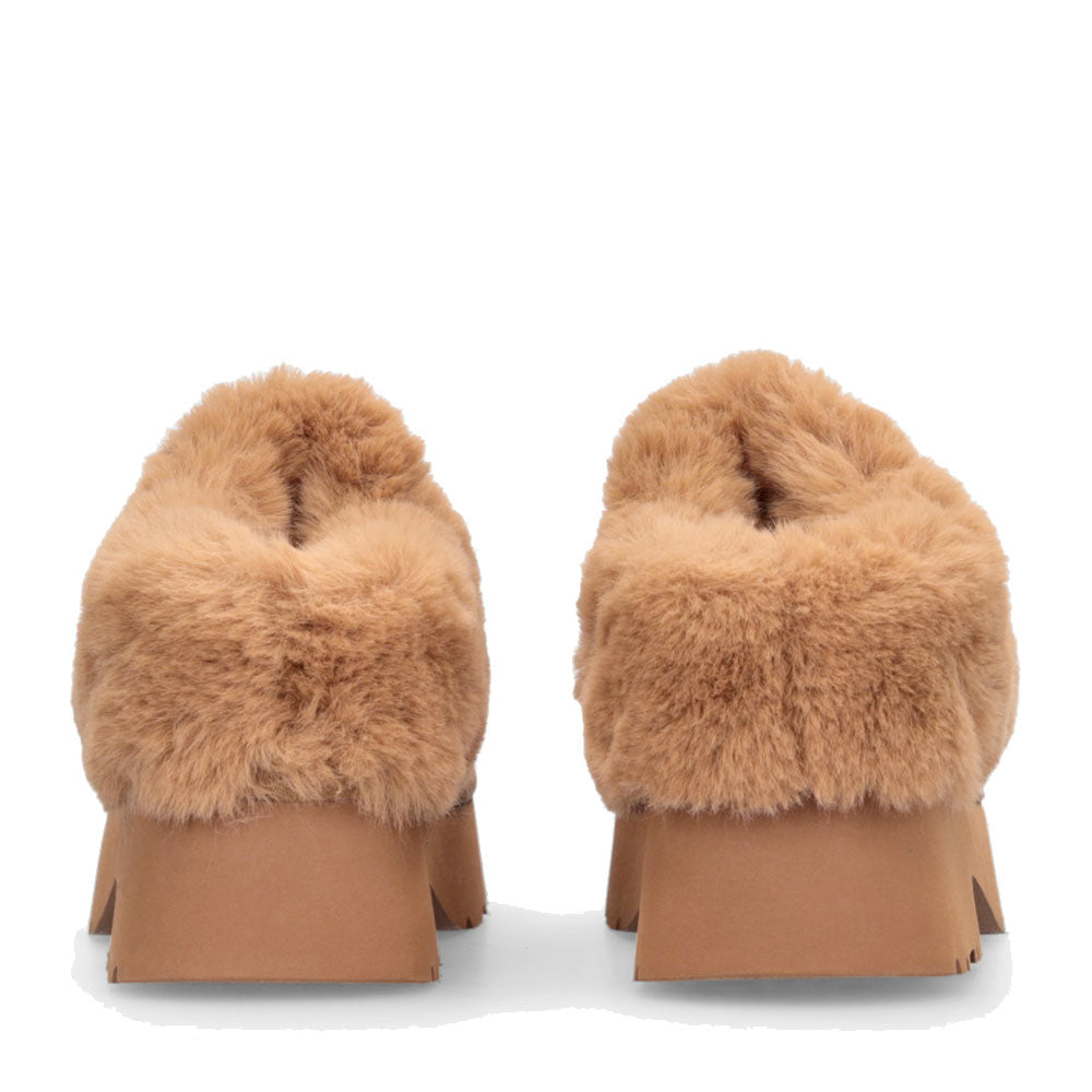 Sabot Donna Imbottiti LIU JO Juny 01 in Suede color Cognac