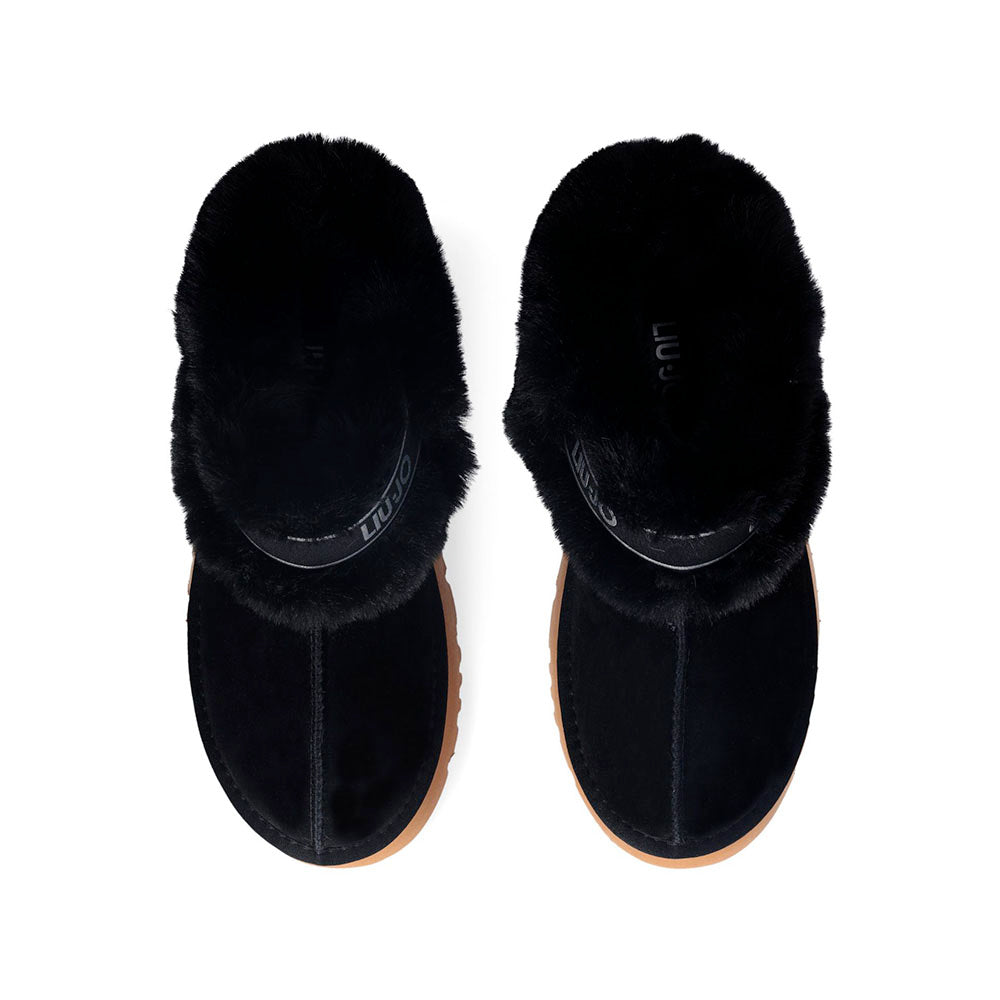 Sabot Donna Imbottiti LIU JO Juny 01 in Suede Nero
