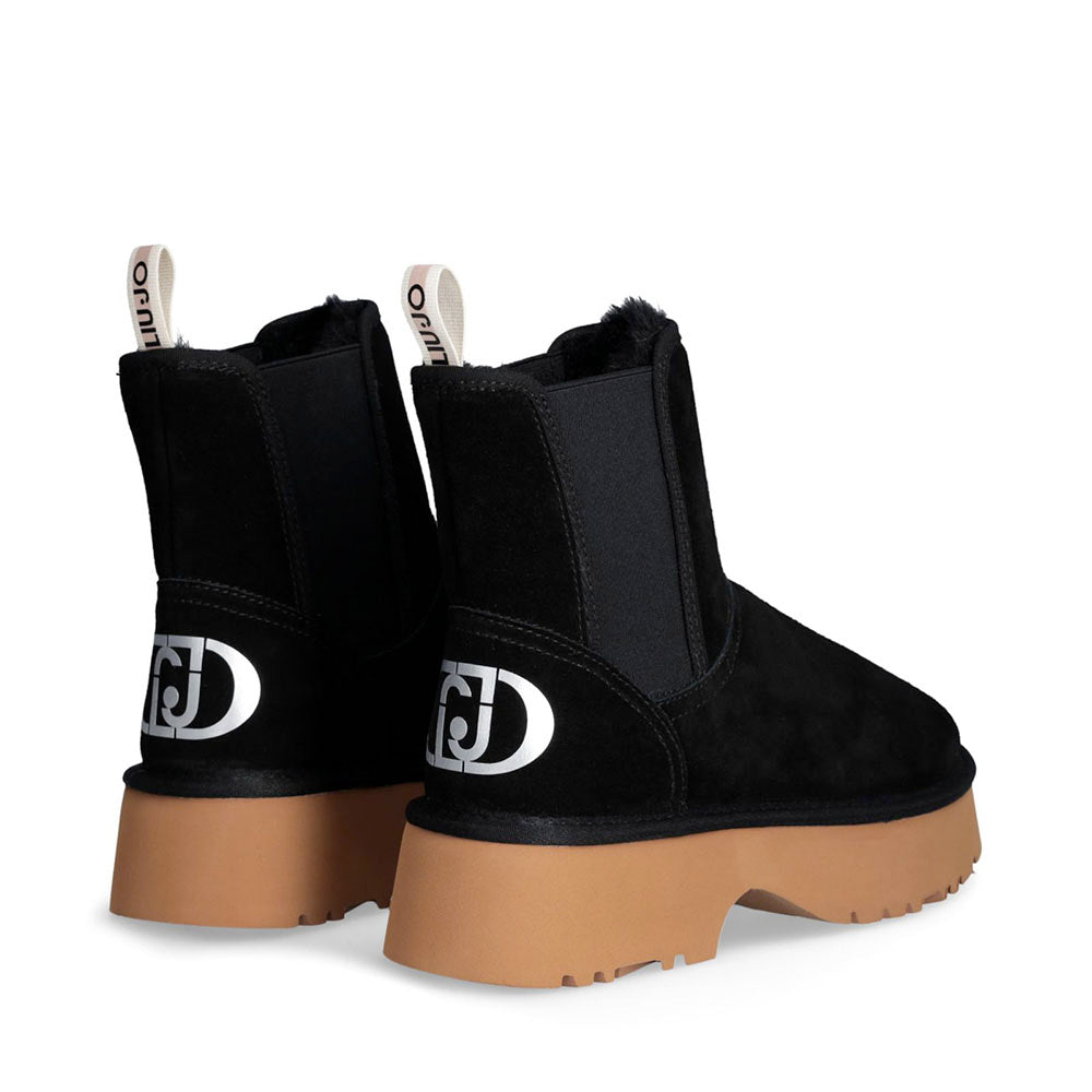 Stivaletti Donna Imbottiti LIU JO Juny 02 in Suede Nera