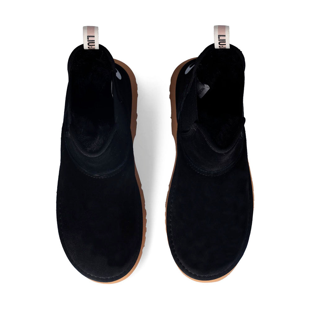Stivaletti Donna Imbottiti LIU JO Juny 02 in Suede Nera