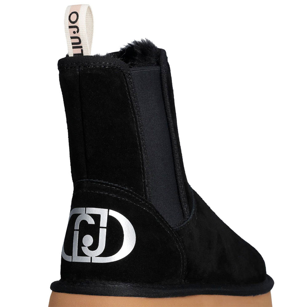 Stivaletti Donna Imbottiti LIU JO Juny 02 in Suede Nera