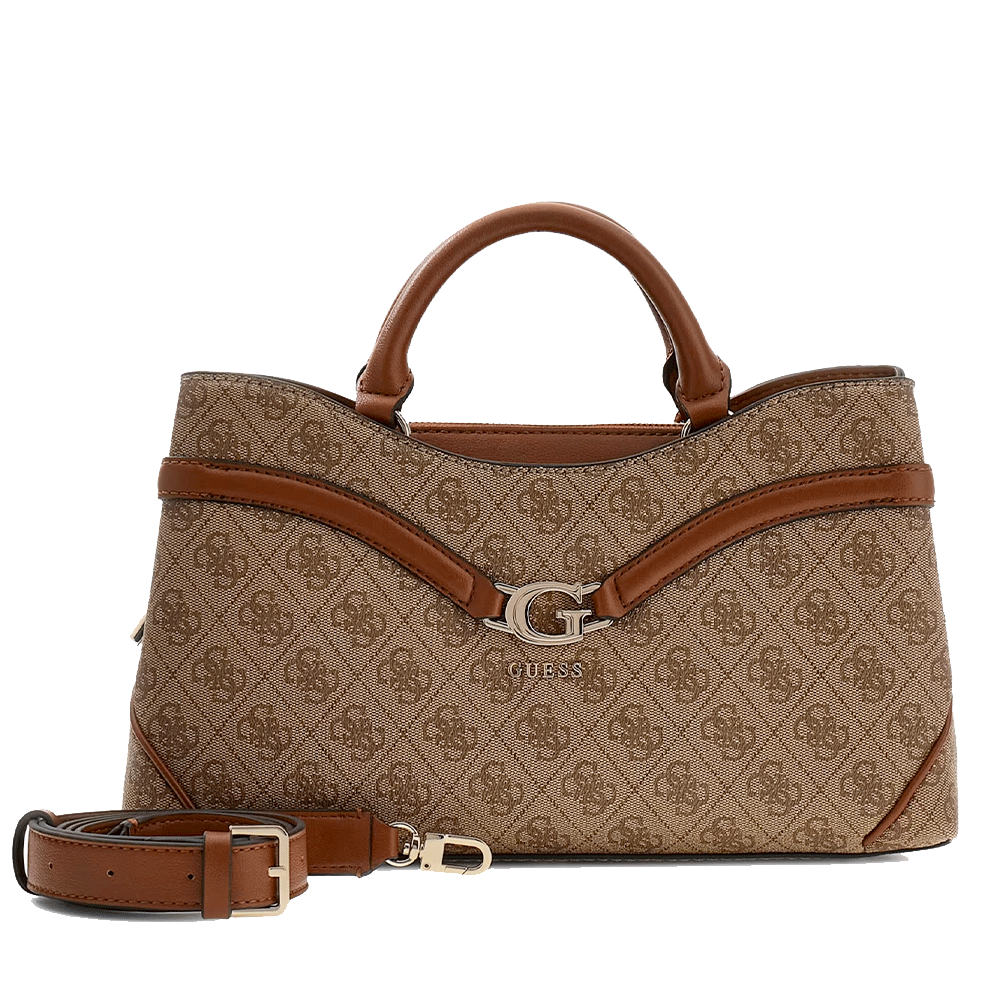 Borsa Donna a Mano GUESS Linea Dea colore Latte Logo