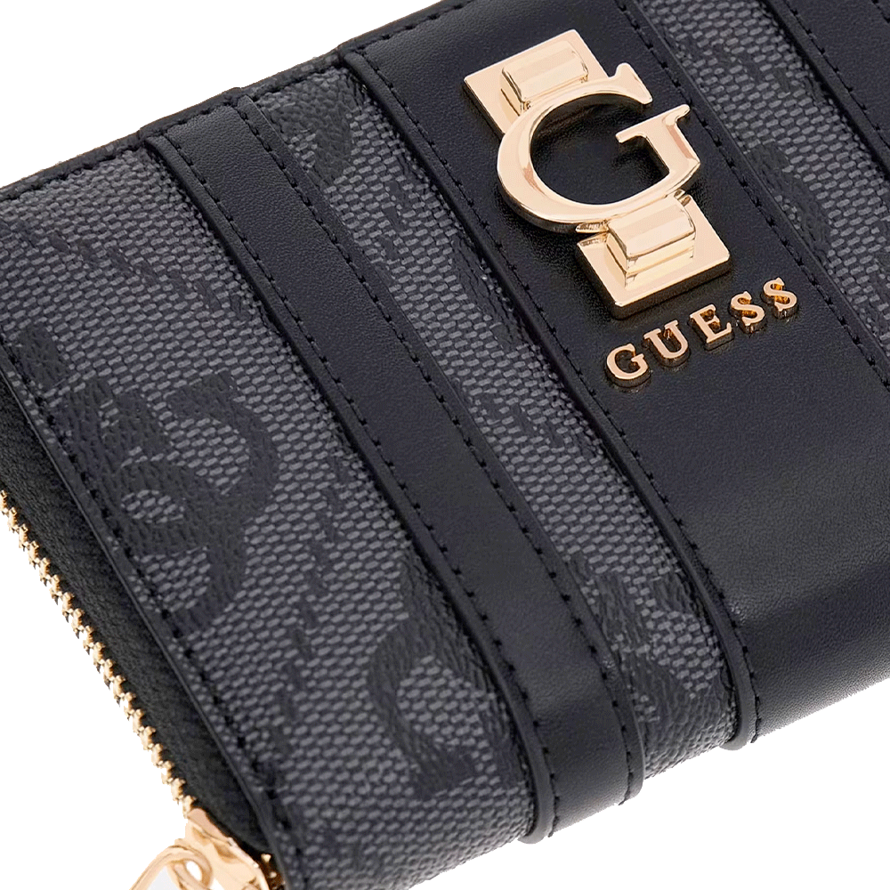 Portafoglio Piccolo Donna GUESS Linea Erenia colore Coal Logo