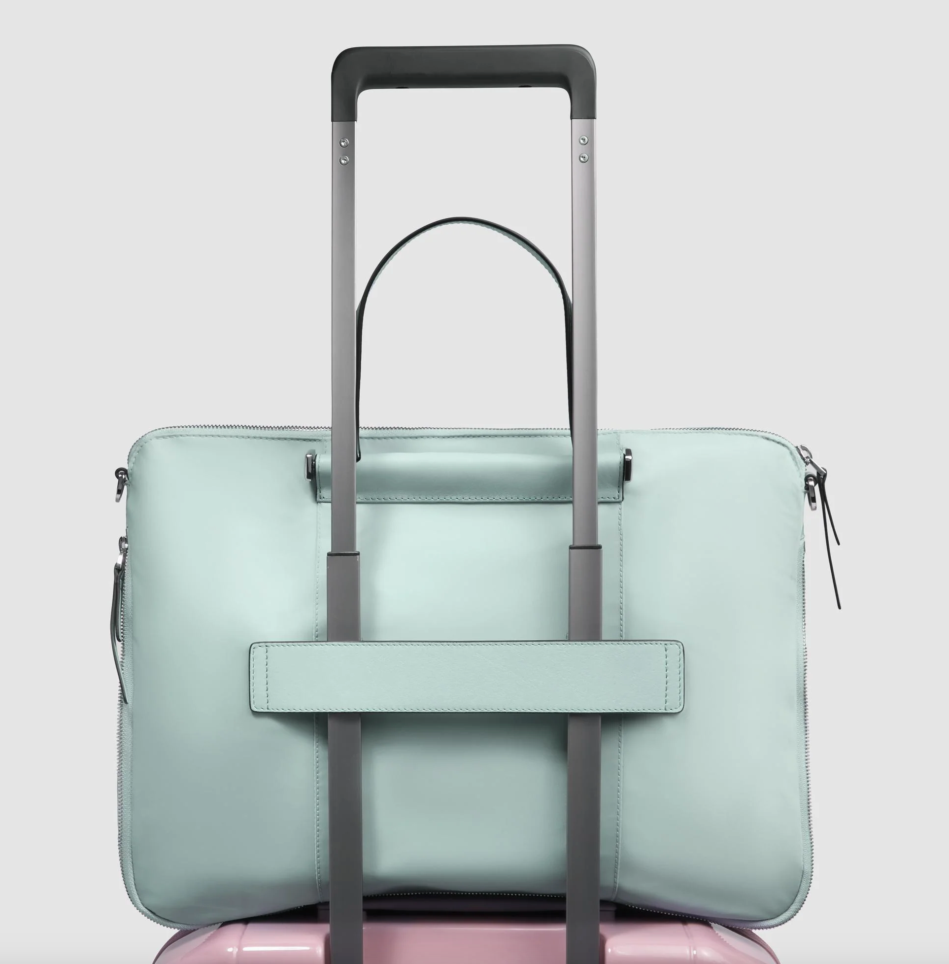 Borsa Donna da Lavoro PIQUADRO linea Circle in Pelle e Tessuto Verde - CA4021W92T