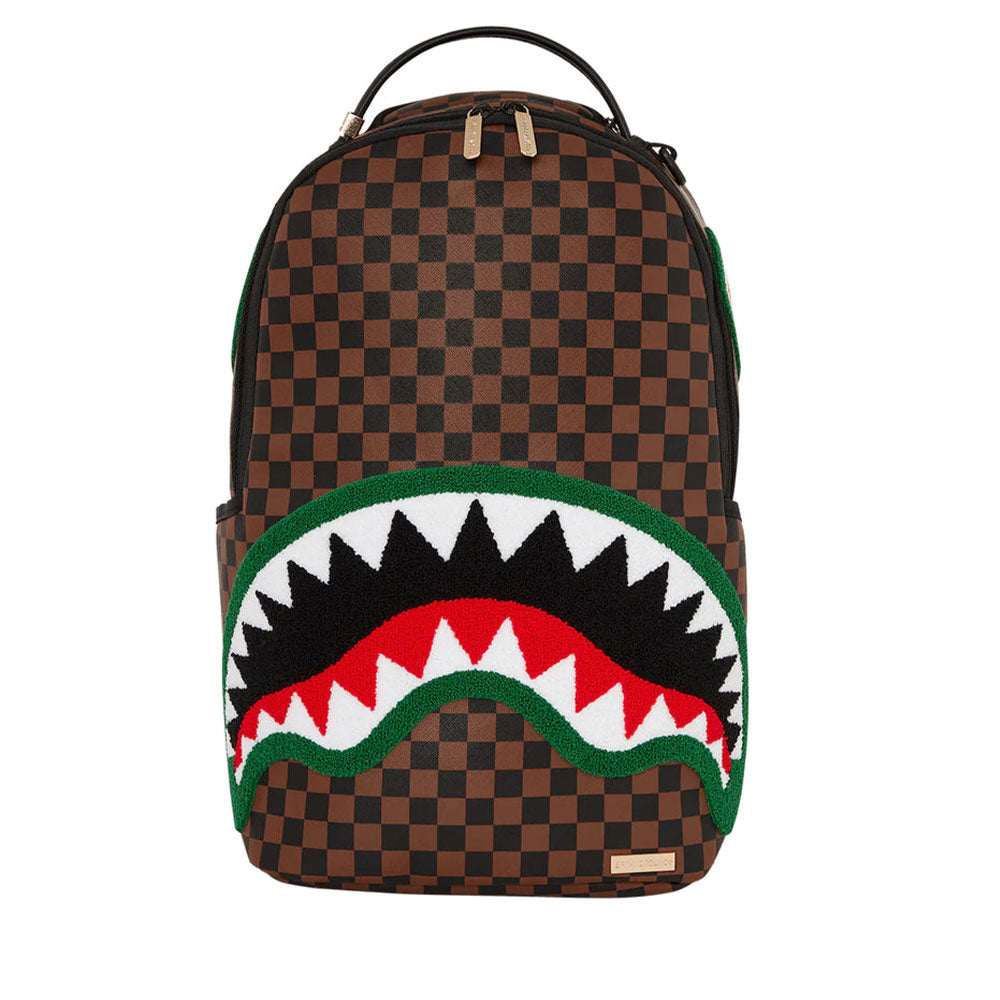 SPRAYGROUND Rucksack mit Chenille Sip-Aufdruck