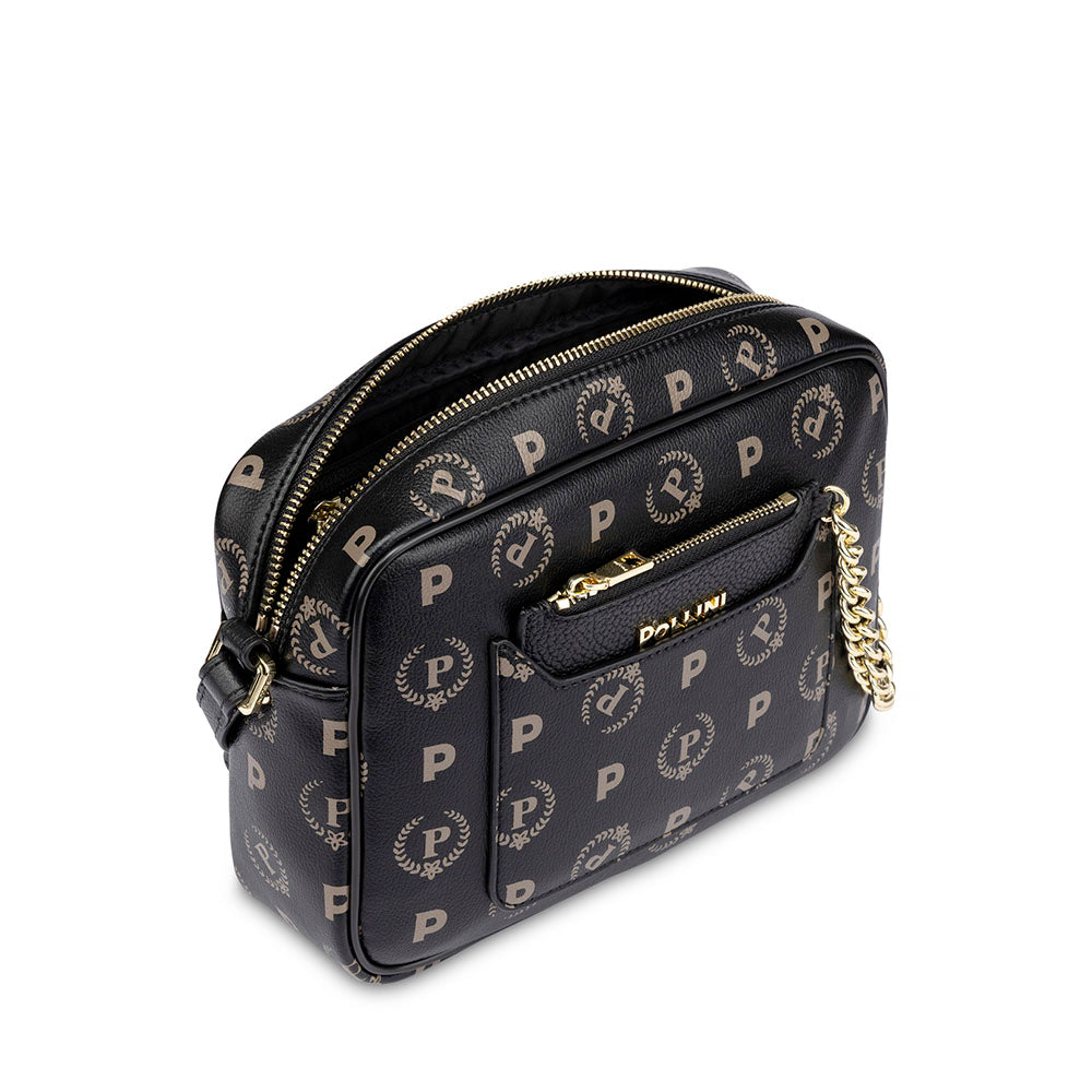 Borsa Donna a Tracolla POLLINI linea Heritage Heritage Re-Edition Nero