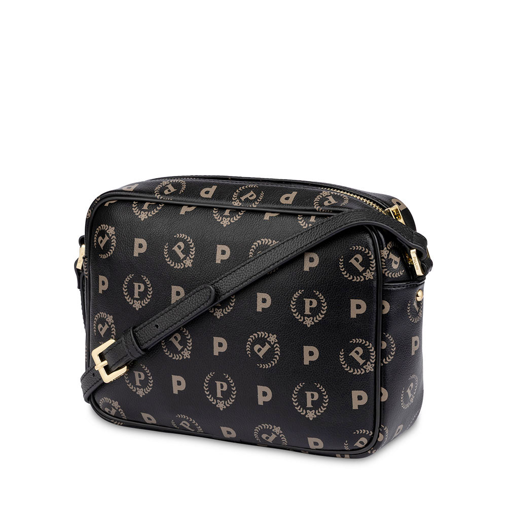 Borsa Donna a Tracolla POLLINI linea Heritage Heritage Re-Edition Nero