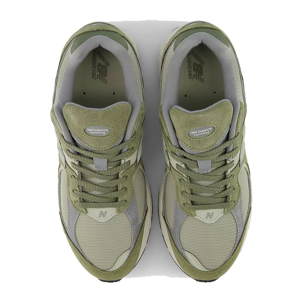 Sneakers Running NEW BALANCE 2002R in Suede e Mesh Dark Olive