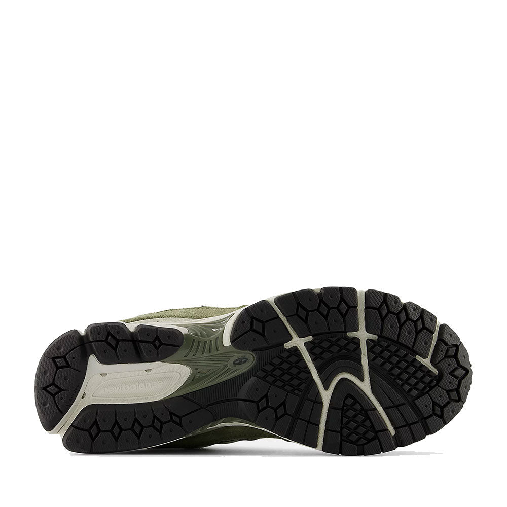 Sneakers Running NEW BALANCE 2002R in Suede e Mesh Dark Olive