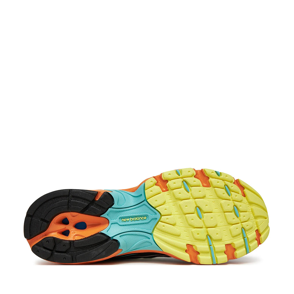 Sneakers Running NEW BALANCE 740 in Tessuto Sintetico e Mesh colore Purple Yellow Orange