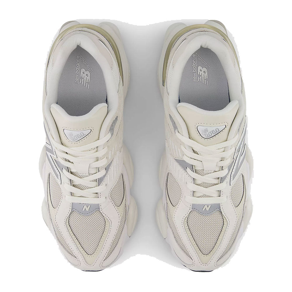 NEW BALANCE 9060 Laufschuhe aus Leder und Mesh Sea Salt Moonbeam und Turtledove