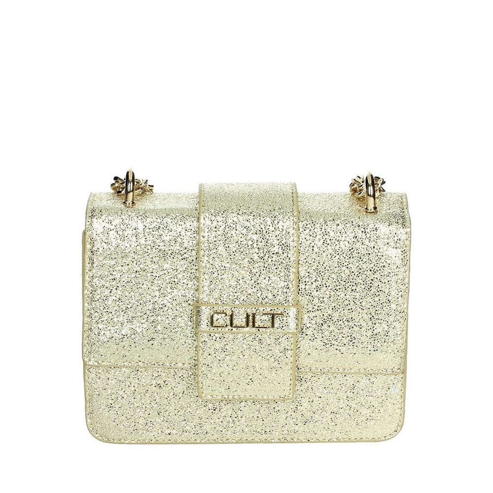 Borsa a Spalla CULT linea Gwen Laminata color Oro
