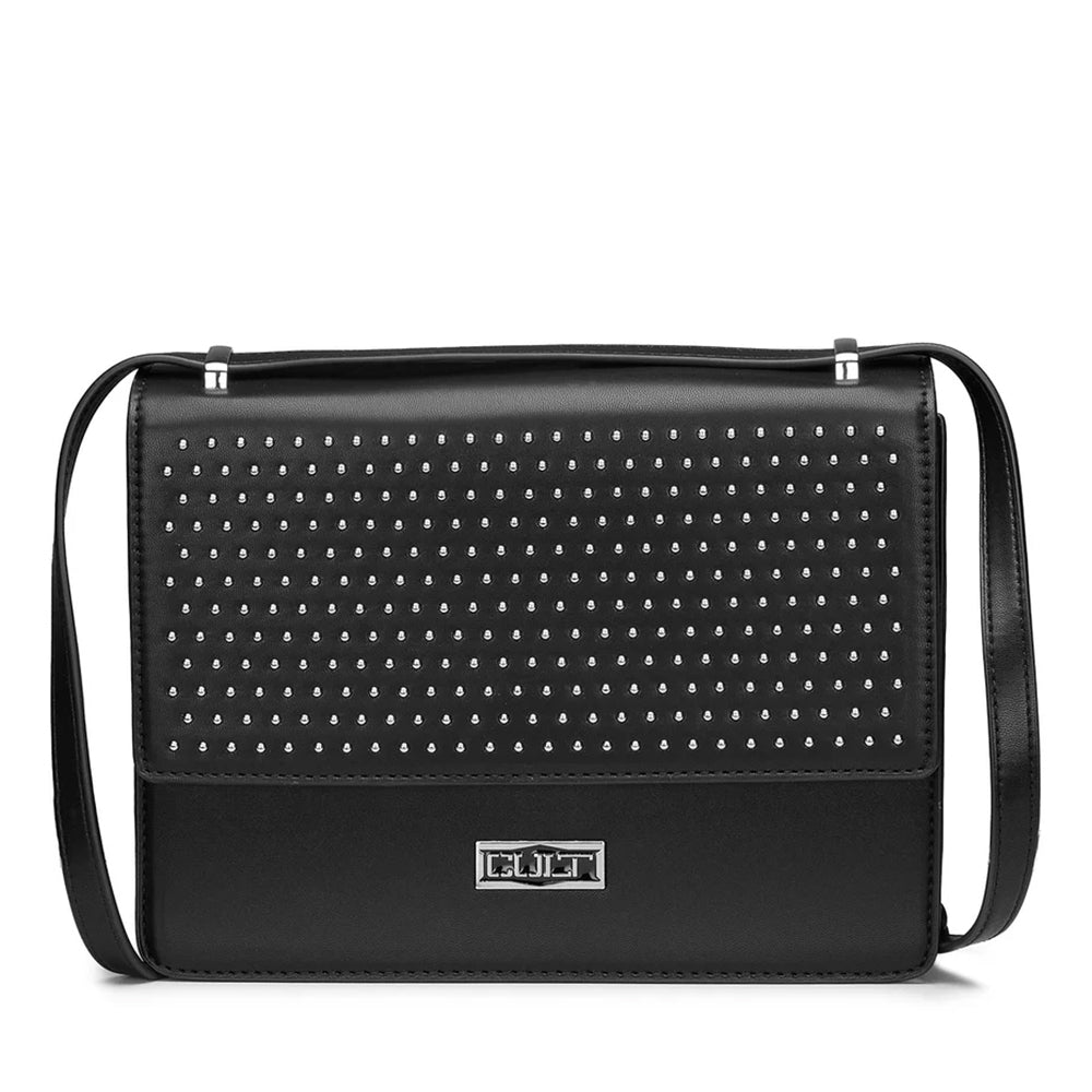 Philipp Plein Borsa a tracolla con teschio di cristalli - Nero. Donna Philipp Plein Borsa a tracolla con teschio di cristalli - Nero. Donna