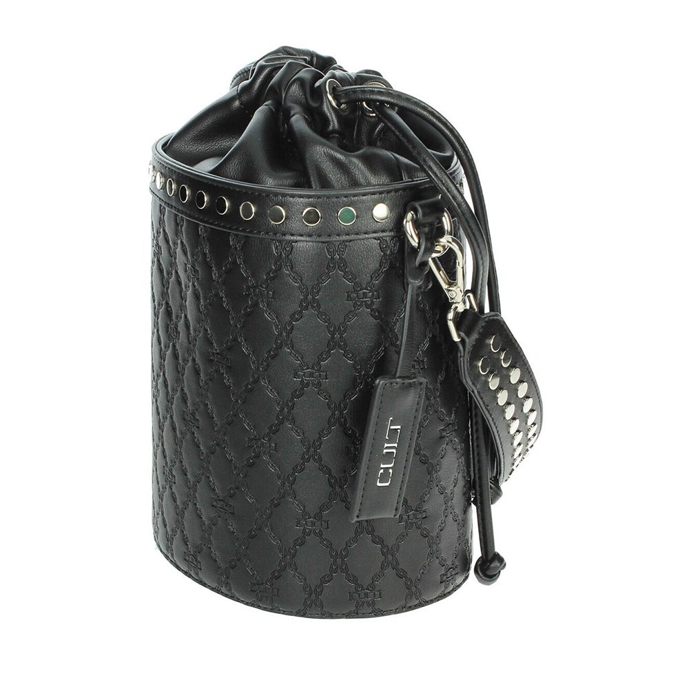 CULT Schultertasche der Haley Linie in Schwarz