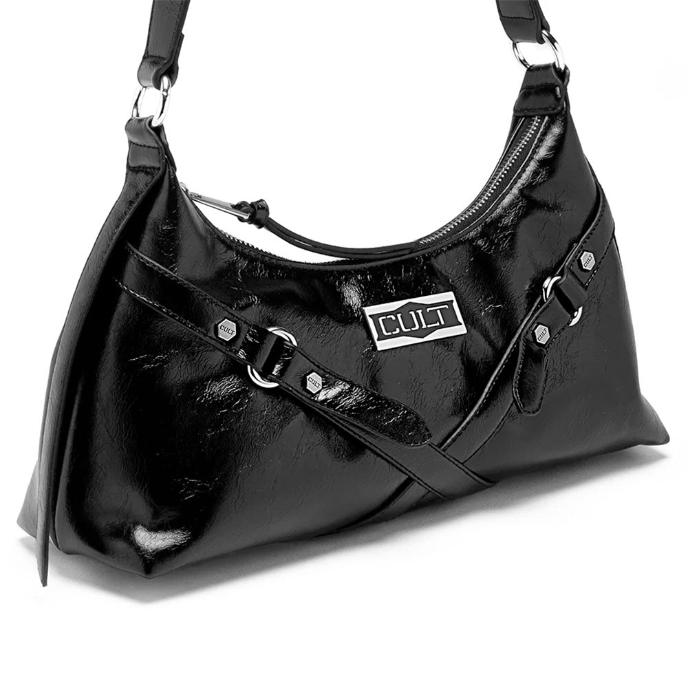 Borsa a Spalla CULT linea Amy Lucida Nera