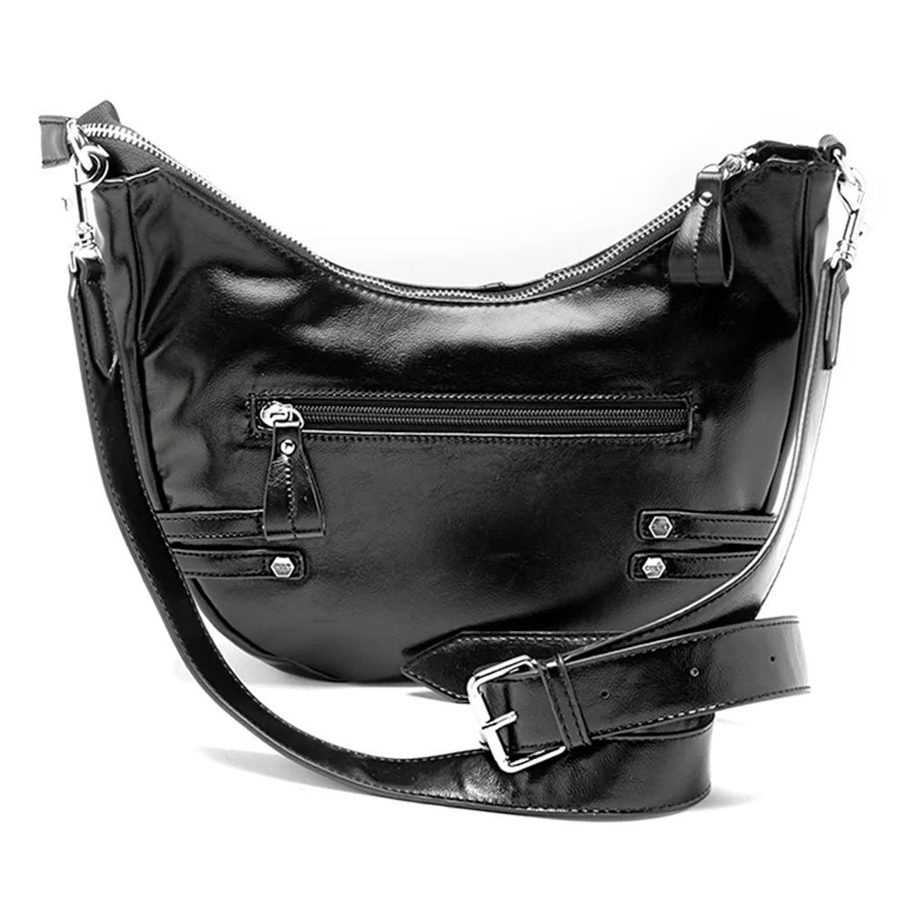 Hobo Bag Donna CULT linea Miley Lucida Nera