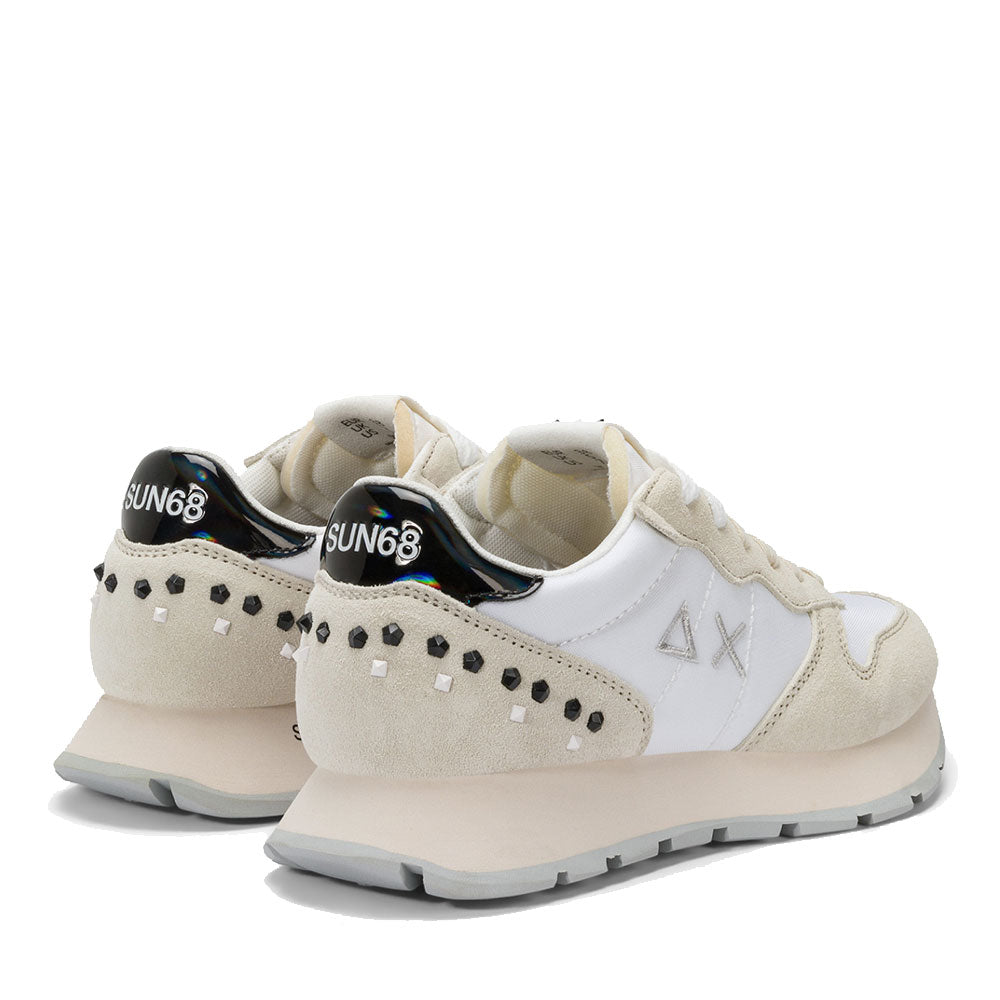 Scarpe Donna Sun68 Sneakers Ally Studs Colore Bianco - Z35206