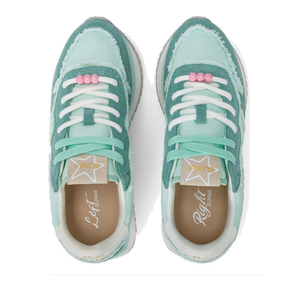 Sun68 Sneakers Big Stargirl Canvas
Damen Schuhe in Aqua Grün - Z35216